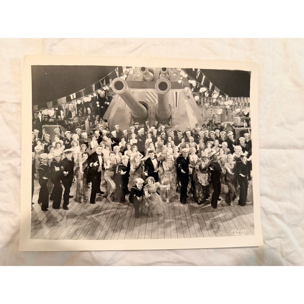 Hit the Deck 1930 Original Vintage Movie Still Battleship Musical H.T.D. 195